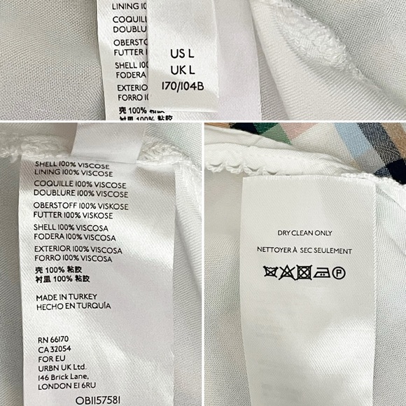 Anthropologie Maeve Cerie Smocked Plaid Maxi Dress Boho Square Neck Size Large - Picture 13 of 14